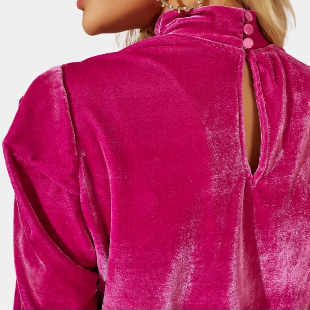 Pink Velvet Set - Picture 5 of 7